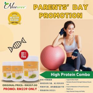 High Protein Buy 2 Free 1 Combo Set