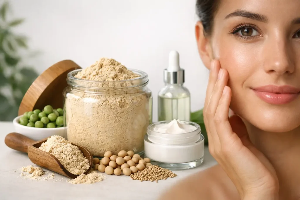 Plant Protein Powder for Skin Health